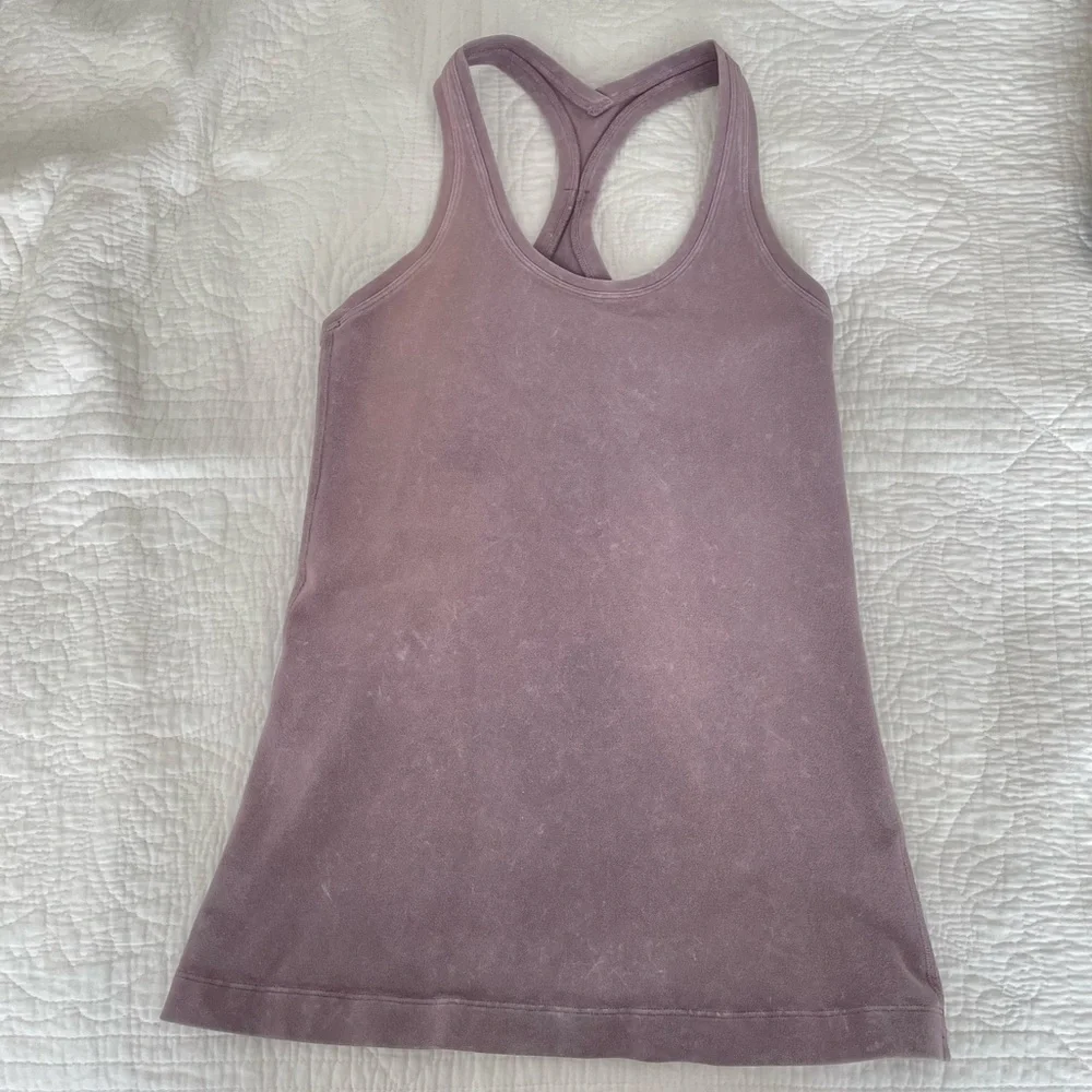 lululemon Purple Racerback Tank - Picture 1 of 2